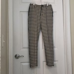 MilkBoy Black and White Houndstooth Pants size 2/4